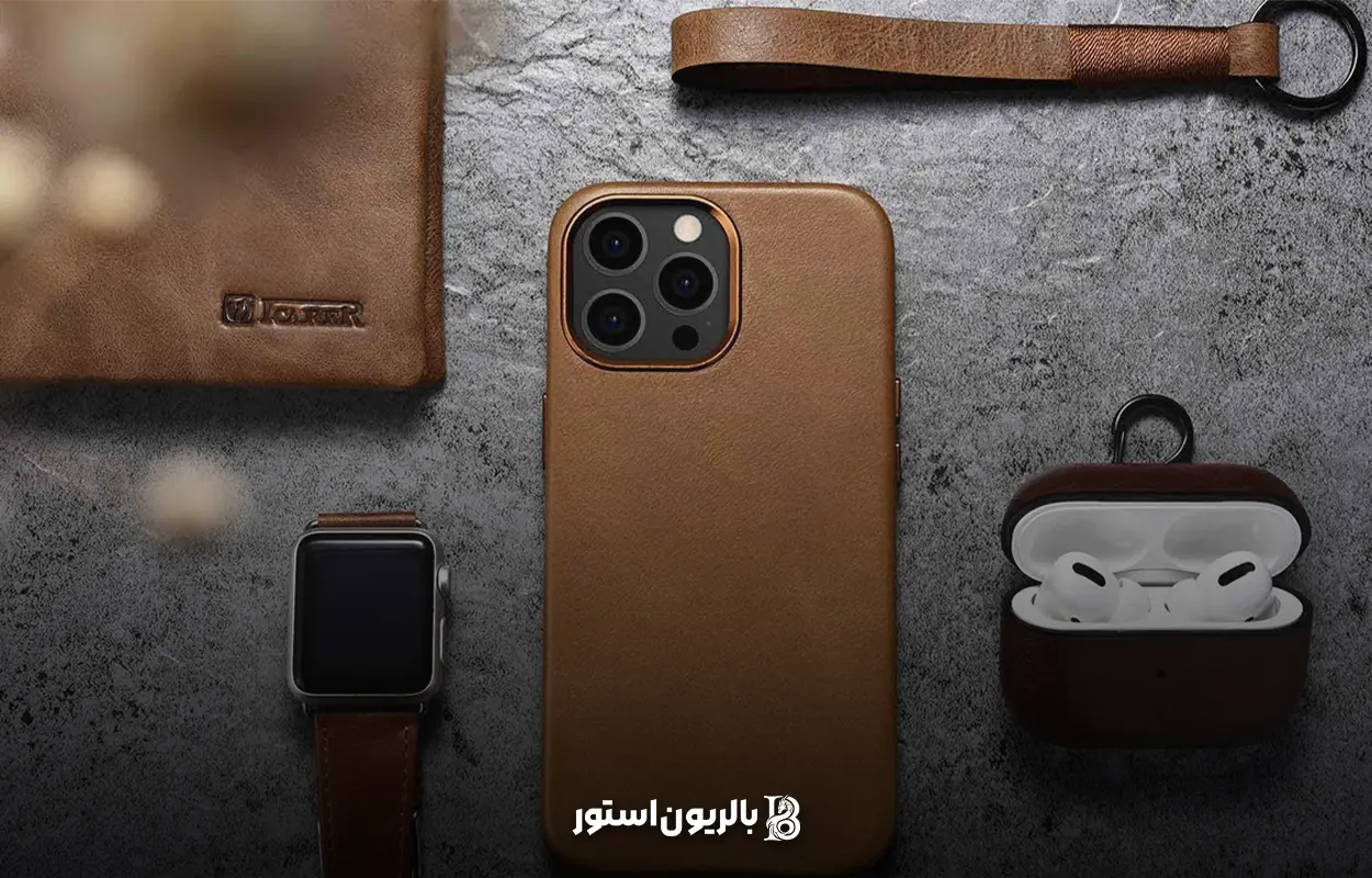 خرید قاب آیفون چرمی